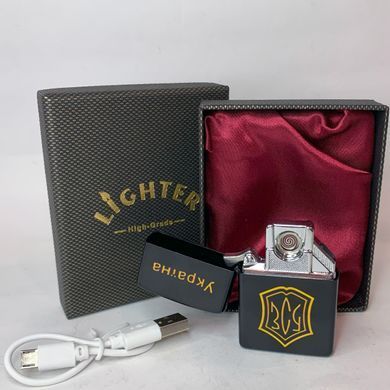 Электрическая зажигалка USB с накалом "Украина &ndash; ВСУ" ⚡HL-478-1-1 HL-478-1-1 фото
