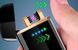 Дуговая электроимпульсная USB зажигалка ⚡️Украина (индикатор заряда🔋) HL-452 Black HL-452-black фото 2