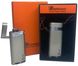 Креативная ветрозащитная зажигалка в подарочной коробке 🎁(Турбо пламя🚀) BROAD HL-405 Silver HL-405-Silver фото 1