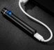 USB зажигалка в подарочной упаковке Lighter (Спираль накаливания) XT-4980 Black XT-4980-Black фото 4