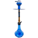 Кальян повний комплект HOOKAH (48 см) &mdash; Синій / Золотий H3204 H3204 Blue / Gold / Black фото 1