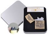 Електроімпульсна запальничка в подарунковій упаковці Танк (USB) XT-4886-4 XT-4886-4 фото