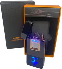 Дугова електроімпульсна запальничка з USB-зарядкою⚡️Україна LIGHTER HL-430-Black-ice HL-430-Black-ice фото