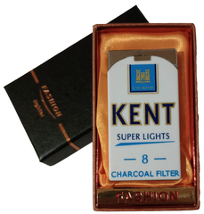Зажигалка подарочная с шокером⚡️ "KENT Fashion Lighter" D243 D243-2 фото