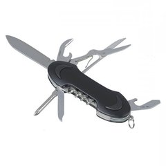 Складной туристический нож мультитул 9,5см (120шт/ящ) 5011LG2 Black 5011LG2-BLACK фото