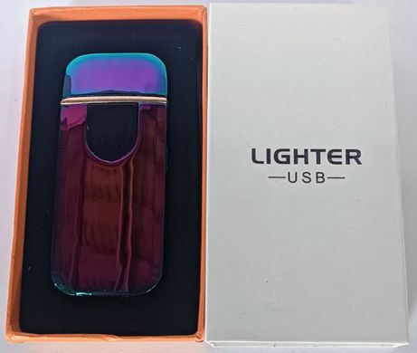 Сенсорная USB Зажигалка ⚡️ (спираль накаливания) USB LIGHTER HL-520 Colorful HL-520-Colorful фото