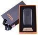 Электроимпульсная зажигалка в подарочной коробке Lighter №HL-112 Black 1137144164 фото