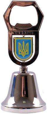 Сувенир- Колокольчик с открывалкой (Герб Украины) UDB-8 UDB-8 фото