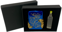 Зажигалка бензиновая "Когти дракона" в подарочной коробке 🎁 + баллончик бензина HL-373-5 HL-373-5 фото