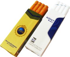 Запальничка кишенькова сигарети (звичайне полум'я) №2358 460327965 фото