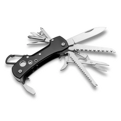 Складной туристический нож 11 Инструментов, 9,5см (120шт/ящ) 5011K Black 5011K Black фото