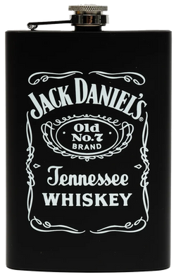 Фляжка 'Jack Daniels' з харчової нержавіючої сталі (236 мл) D111 D111 фото