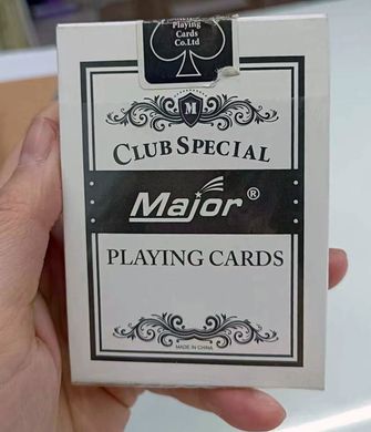 Игральные карты пластиковые "Major"🃏 (54 шт в колоде) 395-9 395-9 фото