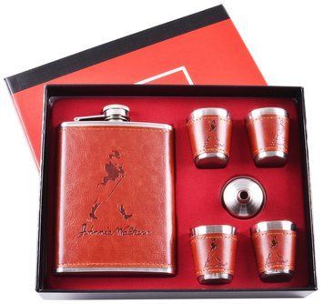 Подарочный набор 6в1 фляга, рюмки, лейка "Johnnie Walker" TZ-2 TZ-2 фото