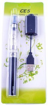 Електронна сигарета CE-5, 650 mAh (блістерна упаковка) №609-39 Black 800912121 фото