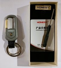 Брелок Honest з ліхтариком (подарункова коробка) HL-274 Gray HL-274-Gray фото
