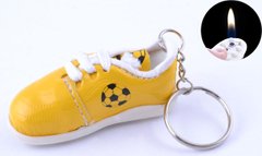 Запальничка кишенькова кросівки (звичайне полум'я) №2553 Жовтий 1014057770 фото