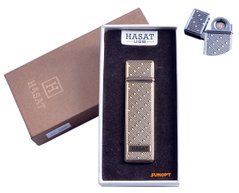 USB запальничка в подарунковій упаковці "Hasat" (Двостороння спіраль розжарювання) №4800-6