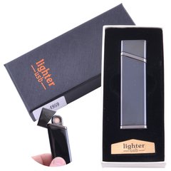 USB запальничка в подарунковій упаковці Lighter (Спіраль розжарювання) №XT-4959-2 1137143883 фото