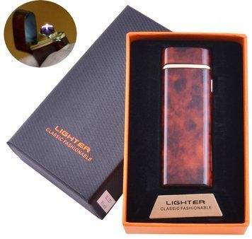 Электроимпульсная зажигалка ⚡️ в подарочной коробке 🎁 LIGHTER (USB) HL-127 Red HL-127 Red фото