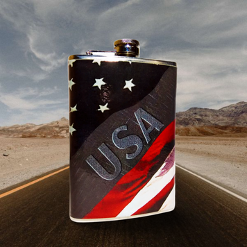 Фляга из пищевой нержавеющей стали USA (256 мл /  9oz) D163 D163 фото