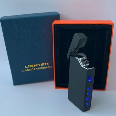 Електрична USB-запальничка з подвійною дугою ⚡⚡HL-645 Black HL-645 Black фото