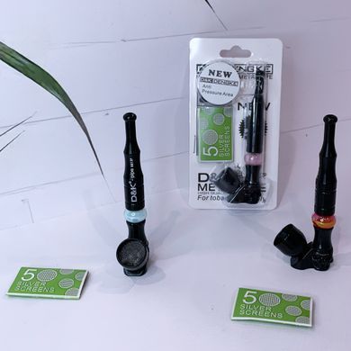 🔥 Металлическая курительная трубка D&K DENGKE &laquo;Anti Pressure Area&raquo; с сетками DK8813P DK8813P фото