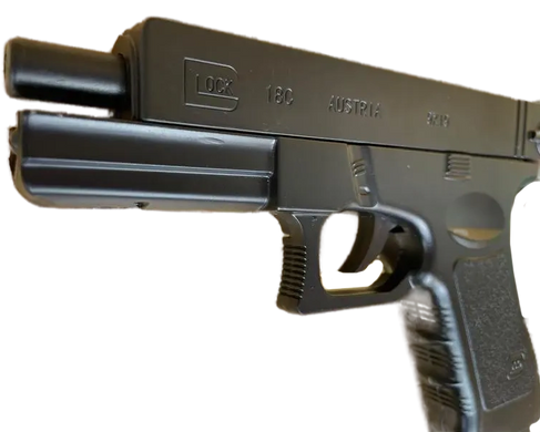 Запальничка пістолет Glock-18 (Турбо полум'я) D264 D264 фото