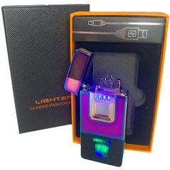 Дуговая электроимпульсная зажигалка с USB-зарядкой⚡️Украина LIGHTER HL-430-Colorful-ice HL-430-Colorful-ice фото