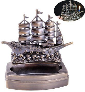 Попільничка з запальничкою Баркас ⛵️ Баркас ⛵️ фото