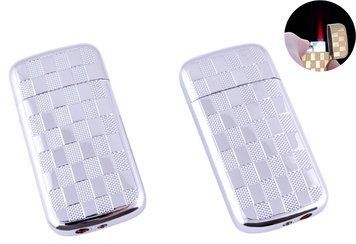 Зажигалка карманная Classic (Турбо пламя) №4911 Silver 4911-Silver фото