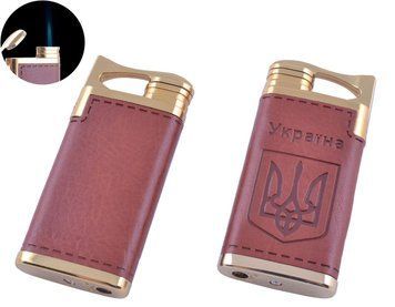 Запальничка кишенькова Україна (Гостре полум'я) №4522 4522 фото