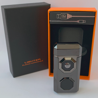 Дугова електрична USB-запальничка ⚡HL-646 Black HL-646 Black фото