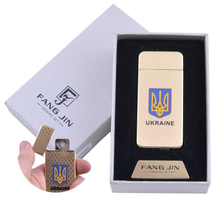 USB зажигалка в подарочной упаковке "Герб Украины" №4797 4797 фото