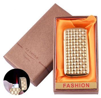 Запальничка в подарунковій коробці FASHION (Турбо полум'я) XT-72 Gold XT-72 Gold фото