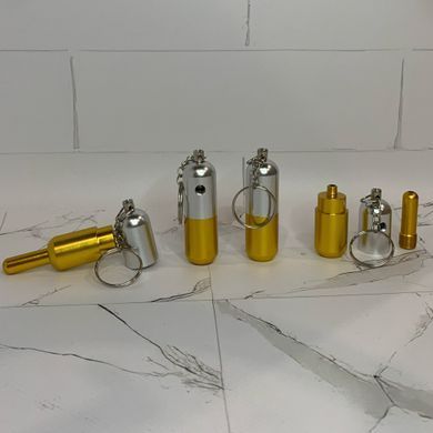 Курильна трубка-брелок металевий HL-225 HL-225 фото
