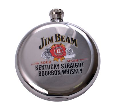 Солдатська Фляга Jim Beam з харчової нержавіючої сталі MN-E-1 MN-E-1 фото