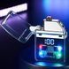 Електрична USB-запальничка з прозорим корпусом та LED-підсвічуванням ⚡HL-647 Black HL-647 Black фото 1