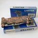 Зажигалка с ножом "Дракон" (Турбо пламя🚀) HL-605 Antique brass HL-605 Antique brass фото 3