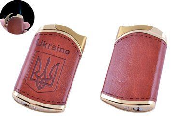 Запальничка кишенькова Україна (Гостре полум'я) №4531 4531 фото