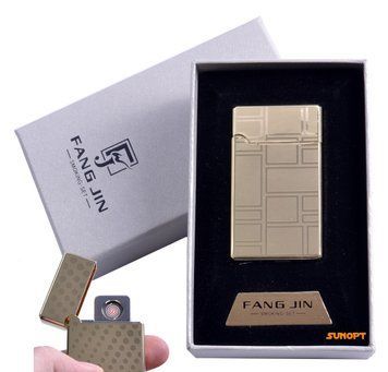 USB зажигалка в подарочной упаковке "Абстракция" (Двухсторонняя спираль накаливания) №4798C-2 №4798C-2 фото