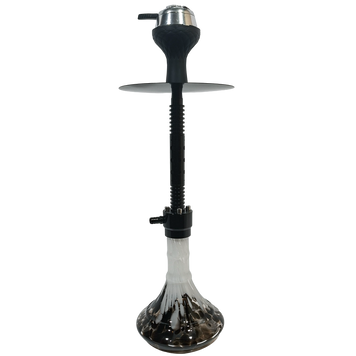 Кальян повний комплект HOOKAH (48 см) &mdash; Чорний / Мрамор H3205 H3205 Black / Marble фото