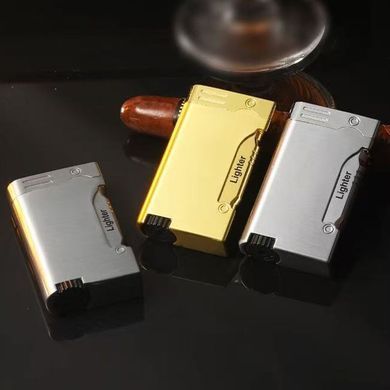 🔥 Запальничка &laquo;Business Torch&raquo; з турбо-полум&rsquo;ям HL-809 Silver HL-809 Silver фото