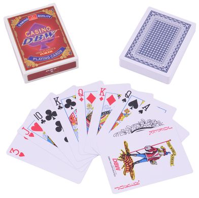 Пластикові карти Casino DBW (54 шт) №408-30-2 408-30-2 фото
