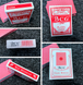 Карти гральні пластикові для покеру "BCG" Колода 54 аркуша №395-10 Червона сорочка 395-10 Червона сорочка фото 2