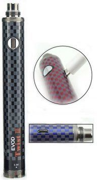 Акумулятор із змінним напругою EVOD TWIST III ( 3 ) 1650мАч VV ( Варивольт ) EC-016 Black EC-016 Black фото