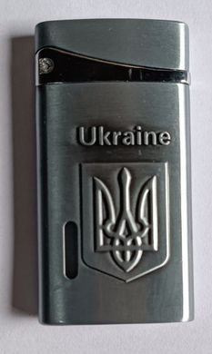 Запальничка кишенькова Україна 🇺🇦 (турбо полум'я) HL-325 HL-325 фото