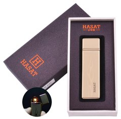 USB запальничка в подарунковій коробці HASAT HL-66-6 HL-66-6 фото