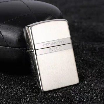 Запальничка бензинова "ZORRO Limited Edition" срібло HL-286 HL-286 фото