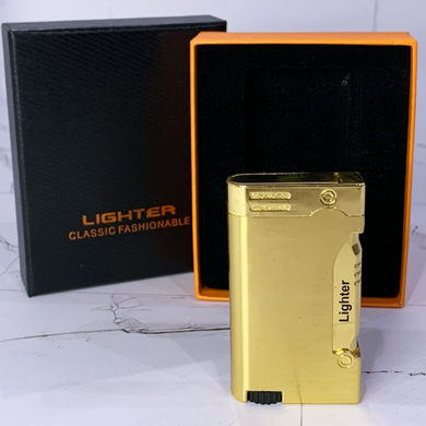 🔥 Запальничка &laquo;Business Torch&raquo; з турбо-полум&rsquo;ям HL-809 Gold HL-809 Gold фото